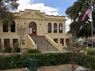 The historic Beaumont Carnegie Library exterior
